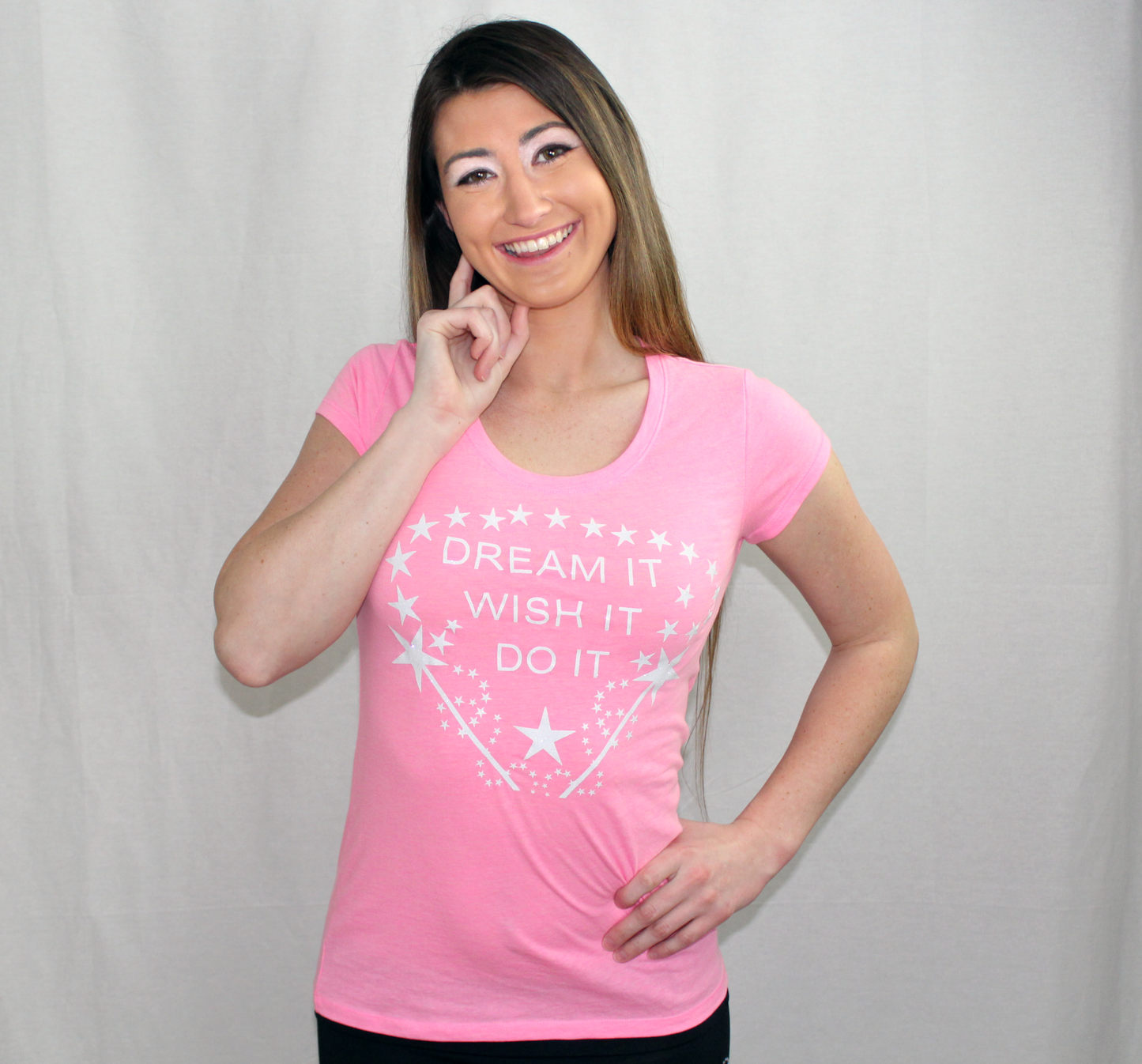 Dream it Wish it Do it Stretchy T-shirt