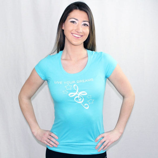 Live Your Dreams Stretchy T-shirt